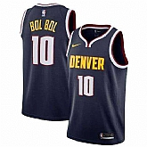 Nuggets 10 Bol Bol Navy Nike Swingman Jersey Dzhi,baseball caps,new era cap wholesale,wholesale hats